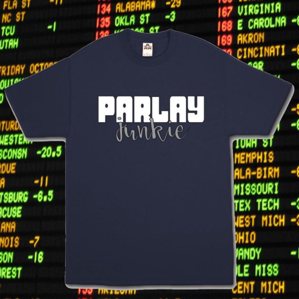 Degenerate Morals Original " Parlay Junkie " Sports Betting Gambling Sportsbook